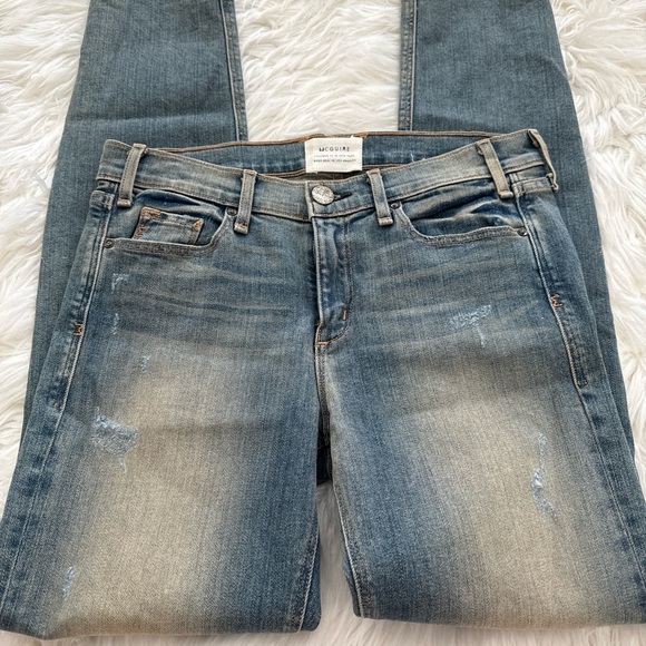 McGuire Denim Blue Straight Leg Jeans with Vintage Appeal - Picture 1 of 5